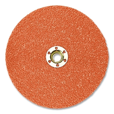 3M 051141-27469 Cubitron II Fibre Disc 987C, 4-1/2 in dia x TN QC, 36+, TN450E