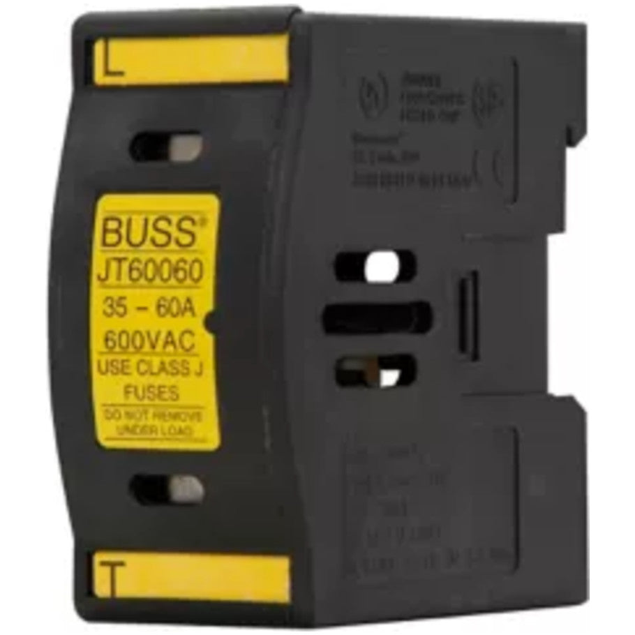 Safety J Class J 60A 600V 1 Pole Finger Safe Non Indicating Fuse Holder