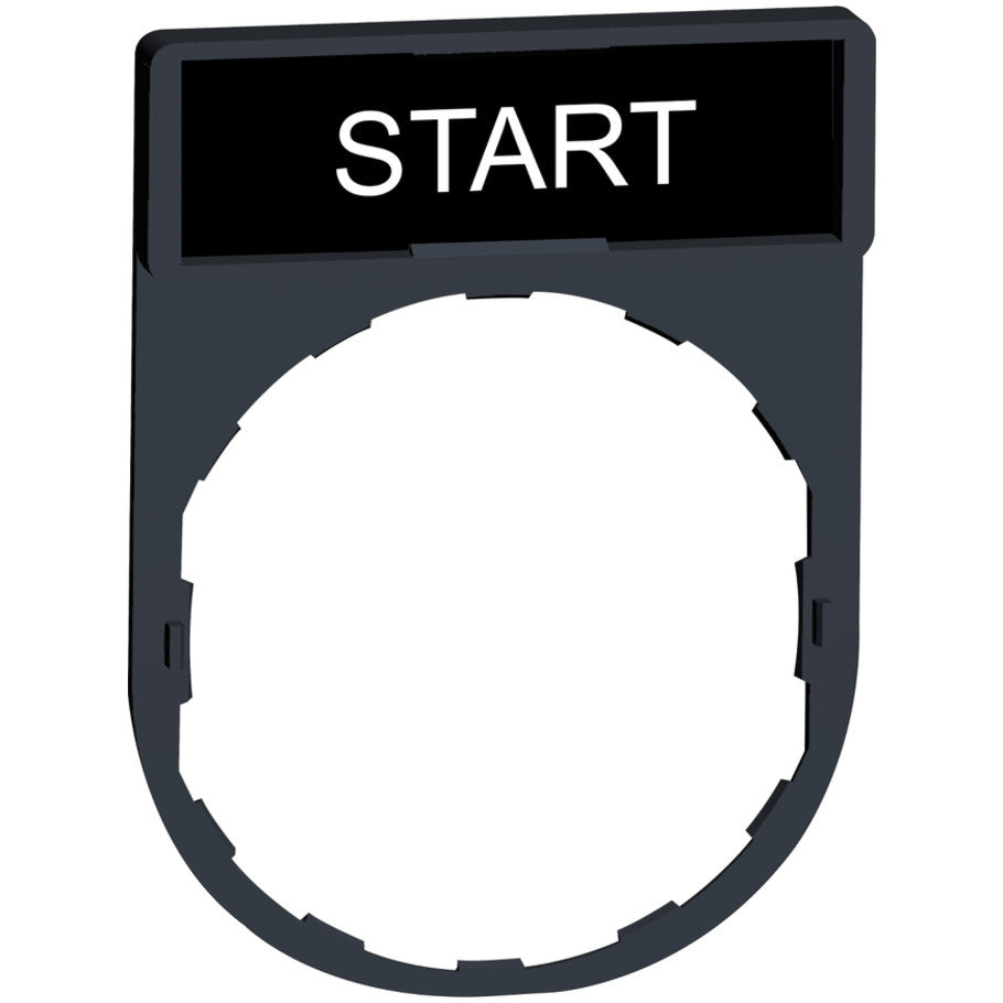 Harmony Legend Holder, 30 x 40mm, "START" Marking