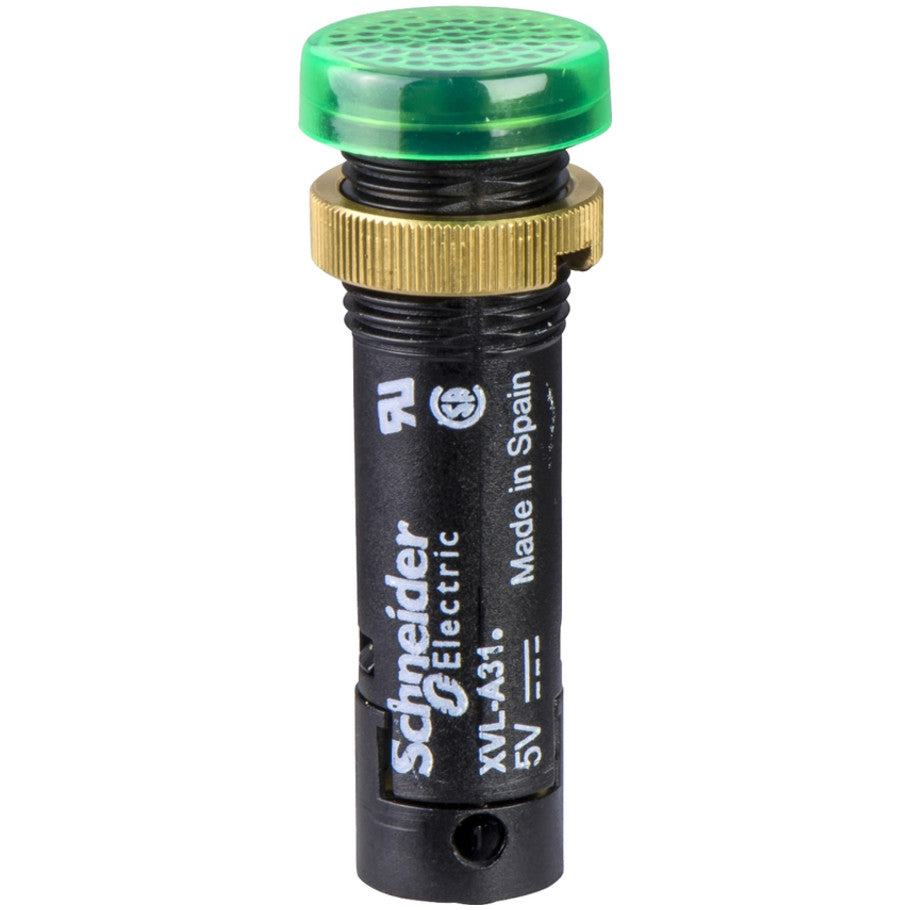 Pilot Light, 12mm Pushbuttons, Integral Lens Cap