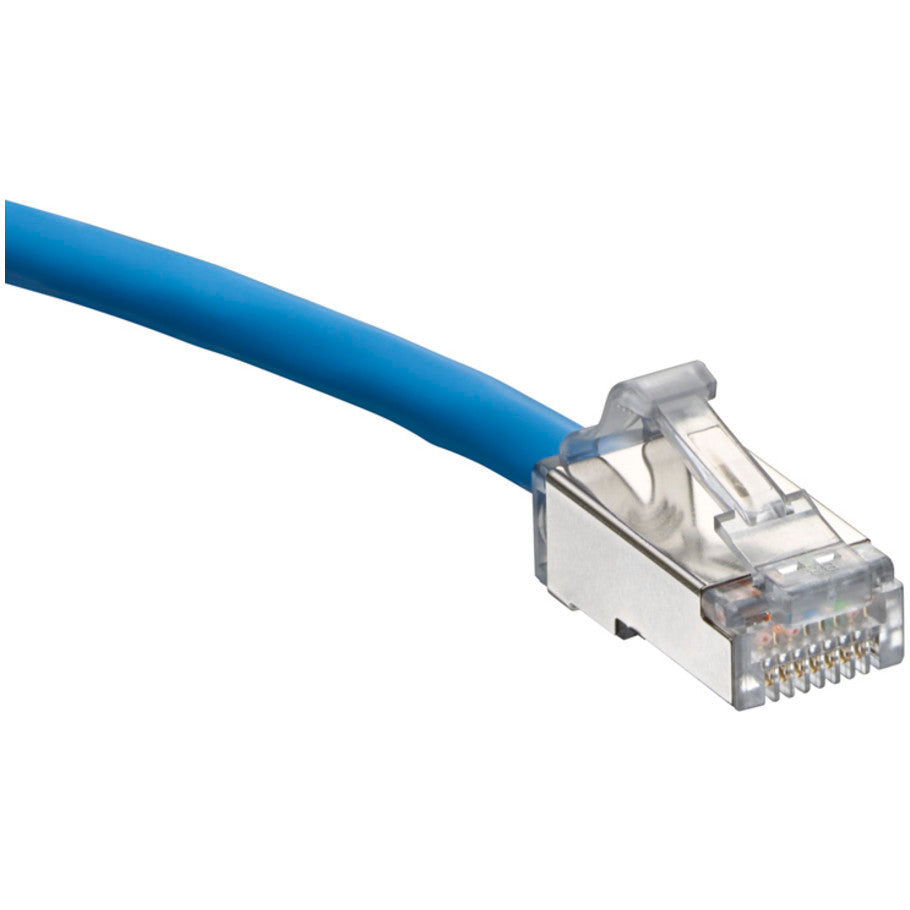 Cat 6A Small Diameter High FlexPatch Cord, Blue, 5 ft.