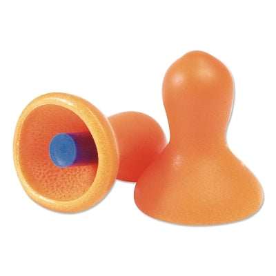 Multiple-Use Earplug, Vinyl, Orange, Uncorded