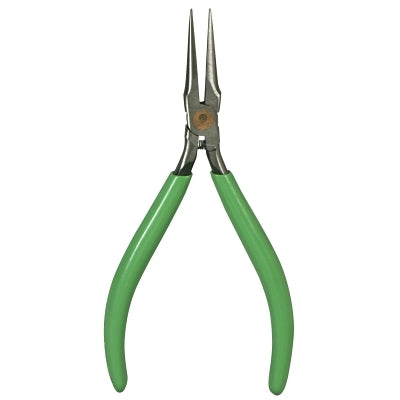 Fine Point Needle Nose Pliers, Needle Nose, 5 in Long, 1 3/6 in Jaw