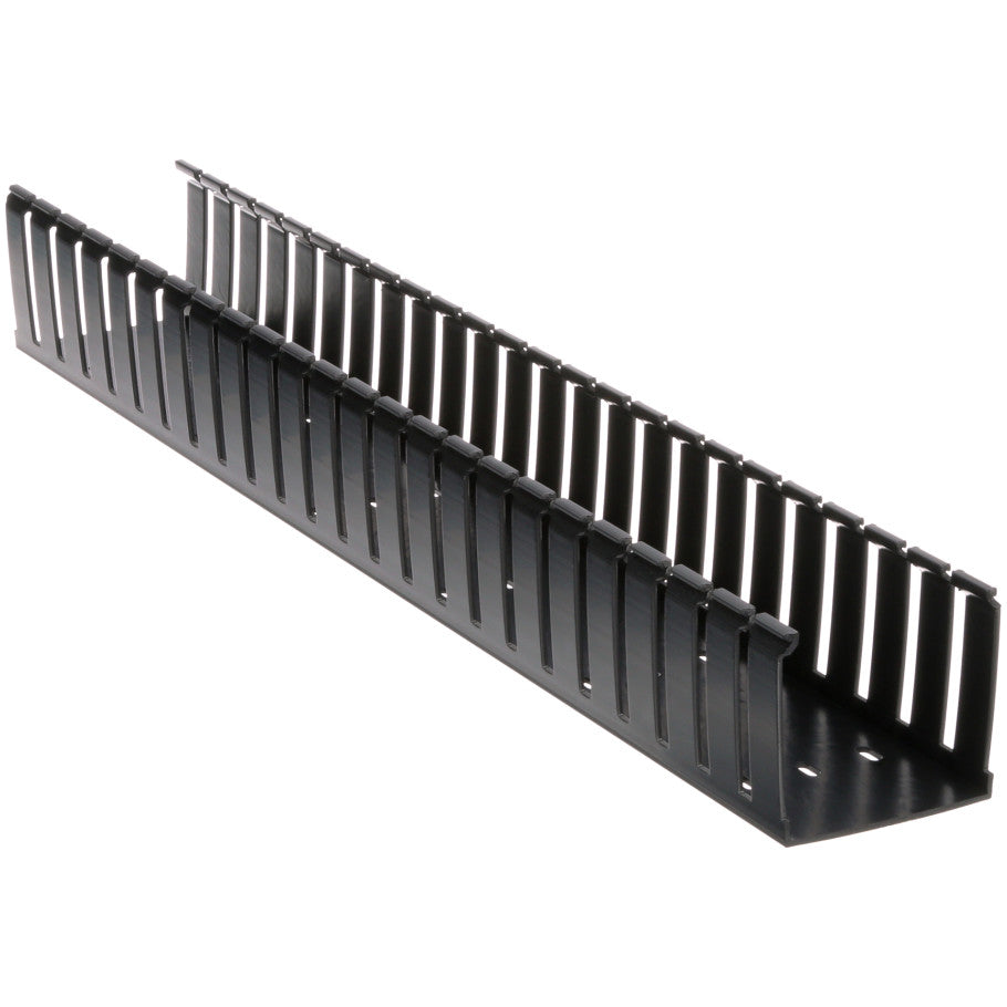 Type G Wide Duct, PVC,3 in. X 3 in. X 6 FT., Black