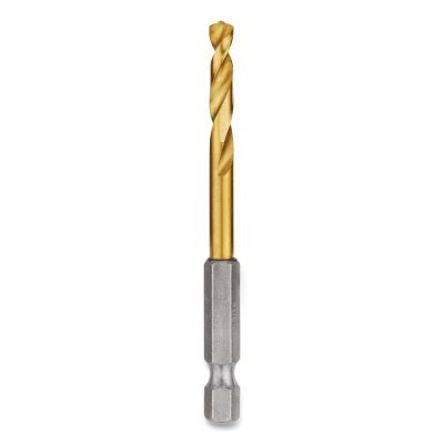 Shockwave Red Helix Titanium Drill Bit, 3/16 in dia
