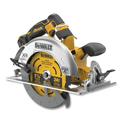 20V MAX* XR Brushless Cordless Circular Saw, 20 V, 7-1/4 in Blade, 5/8 in dia AH, 5500 RPM, Tool Only