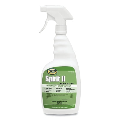 Spirit II Disinfectant, 1 qt, Spray Bottle, Citrus