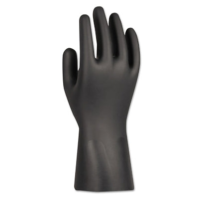 N-DEX 9700 Series Disposable Nitrile Gloves, Powder Free, 6 mil, Small, Black