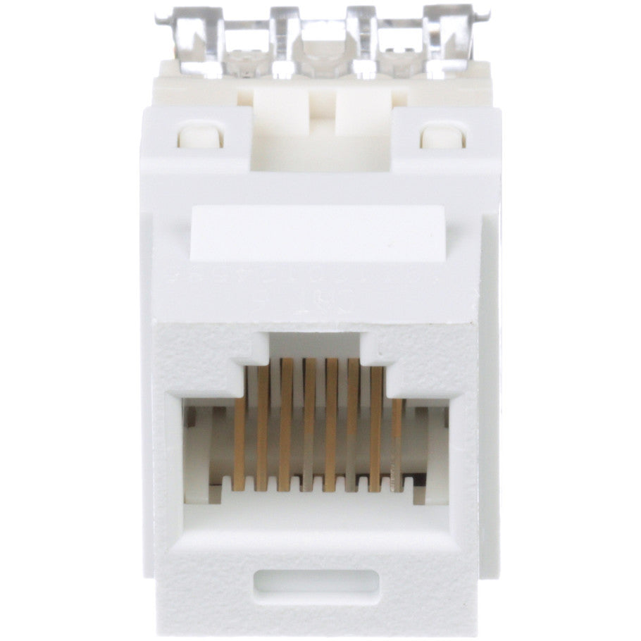 NetKey Cat 6 Keystone Punchdown Jack Module, White