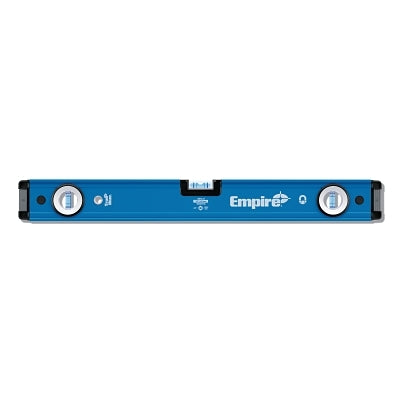 True Blue em75 Series Magnetic Torpedo Level, 24 in, 3 Vials