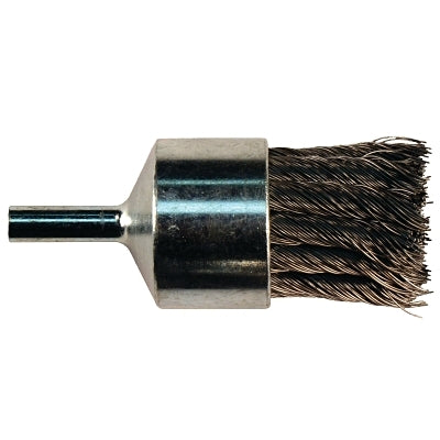 Knot Wire End Brush, Carbon Steel, 3/4 in x 0.02 in POP