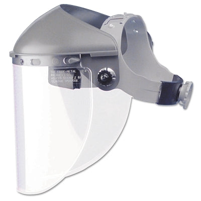 High Performance Hard Hat Faceshield Headgear, 4 in Crown, 3C Ratchet