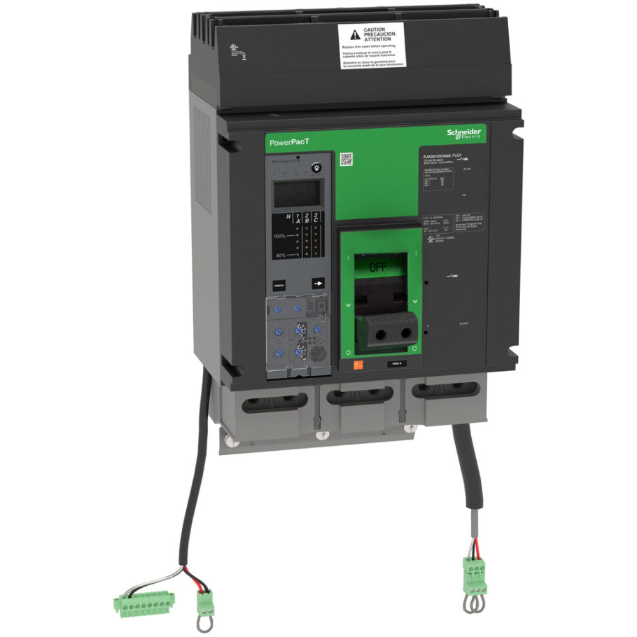 Flexset Switchboard, PowerPacT J, I-Line, Three-phase, Micrologic 6.0 A LSIG, 800A, 600VAC, 25kA, 80