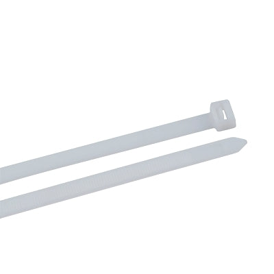 Heavy-Duty Cable Ties, 175 lb Tensile Strength, 36 in L, Natural, 50/Bag