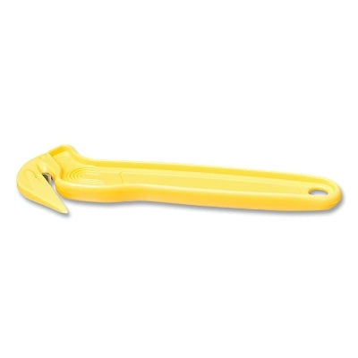 Disposable Film Cutter, DFC364NSF, NSF Certified, Recessed Blade, Stainless Steel, Plastic Body, Yellow