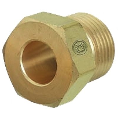 Regulator Inlet Nut, Argon/Helium/Nitrogen, Brass, CGA-580