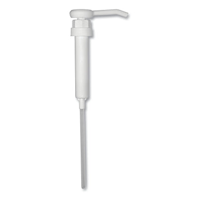 One-Gallon Bottle Pump, 1 oz Per Stroke, White