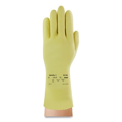 Versatouch Canners Gloves, Natural Latex, Natural, 10