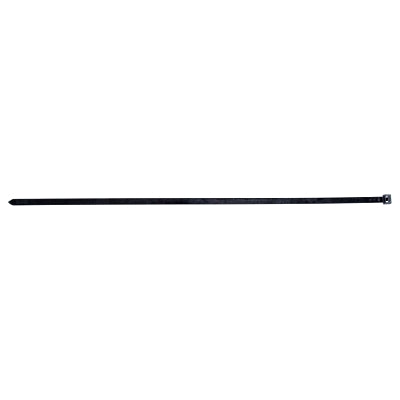 Heavy-Duty Cable Ties, 175 lb Tensile Strength, 21 in L, UV Black, 50/Bag