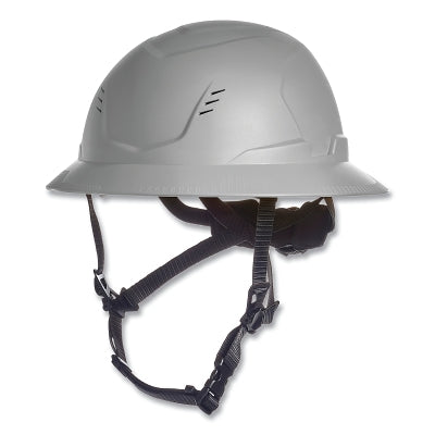 V-Gard H2 Safety Helmet, Type II, Full Brim, Rachet Suspension, Vented, Mips System, Gray