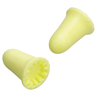 3M 312-1261 E-A-Rsoft FX Earplugs, Uncorded, 33dB, Yellow