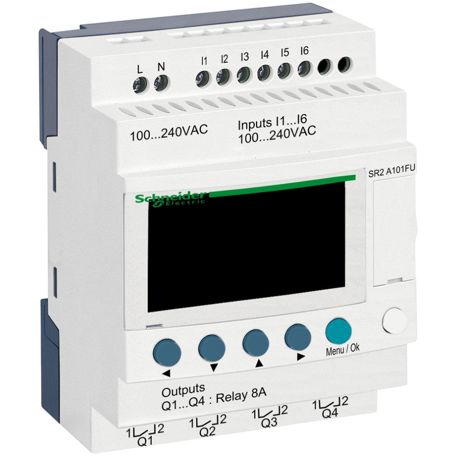 Relays and Timers, NO, 100 to 240 Vac, 6 to 90 ms, 8A, Screw