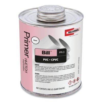 Bill PR-3 Primer, 4 in L, 1 qt