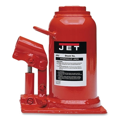 JHJ Series Heavy-Duty Industrial Bottle Jack, 4-1/8 in W x 6-1/2 in L x 6-3/4 in H, Low Profile, 12-1/2 ton, Jack Only