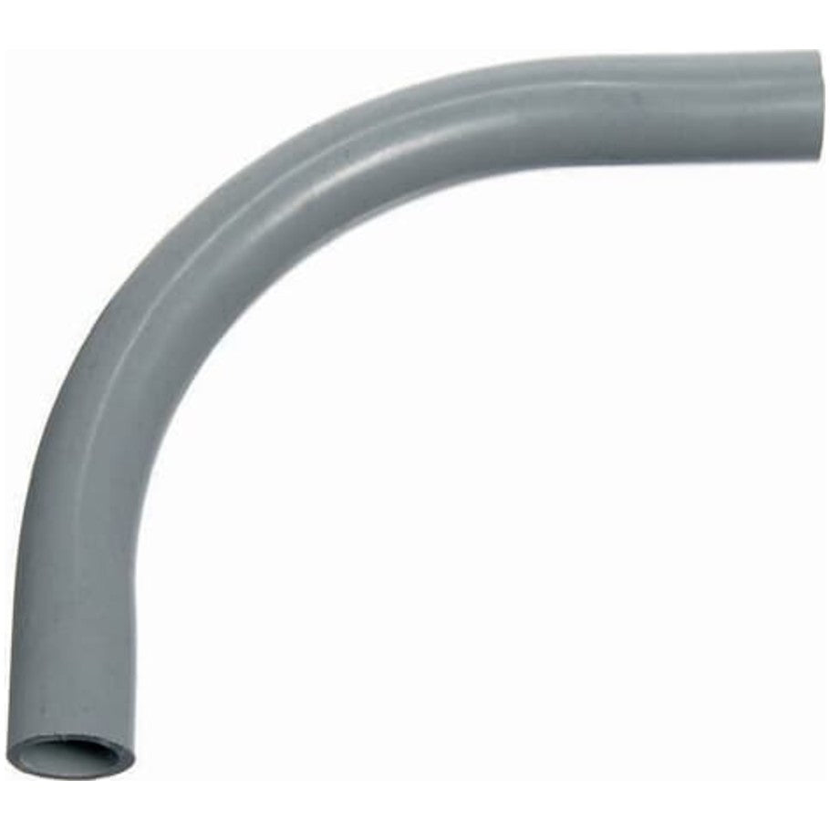 Carlon Schedule 40 Gray 90-Degree Non-Metallic Rigid Conduit Elbow With Plain End