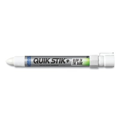 Quik Stik+ Glow in the Dark Solid Paint Marker, Green, Bullet