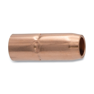 MIG Gun Nozzle, Flush, 5/8 in Bore, For Miller Style, Copper