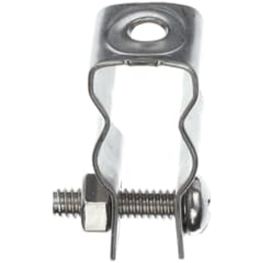 Steel City Stainless Steel Conduit Hanger With Bolt For 3/8 or 1/2 in. Rigid and 1/2 in. EMT Conduit, Size 0