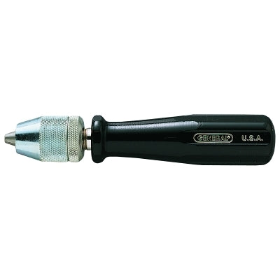 Adjustable Pin Vises,  1/4 in Max Pipe Cap, 3 Jaws