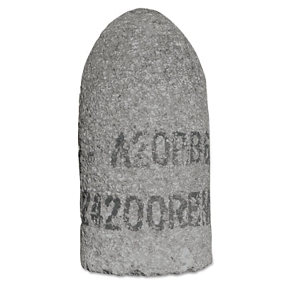 Cones and Plug, 1-1/2 in dia, 3 in thick, 5/8 in to 11 in arbor, 24 grit