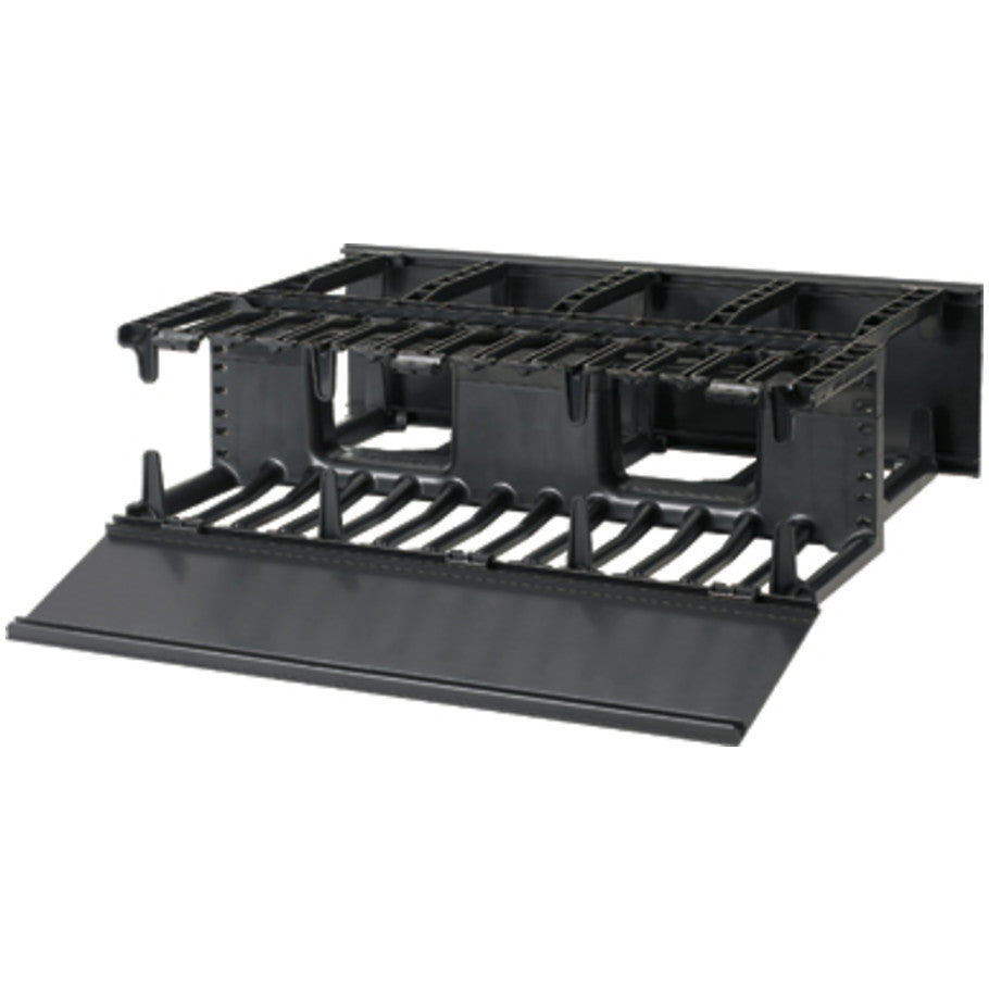 NetManager High Capacity Cable Manager, Double-Sided, Horizontal, 3 RU