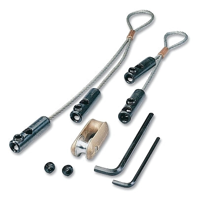 Pulling Grip Set, With Clevis, 6500 lb Load Cap., 5/8 in Outer Cable dia, For Pulling 2 in or Larger Conduit