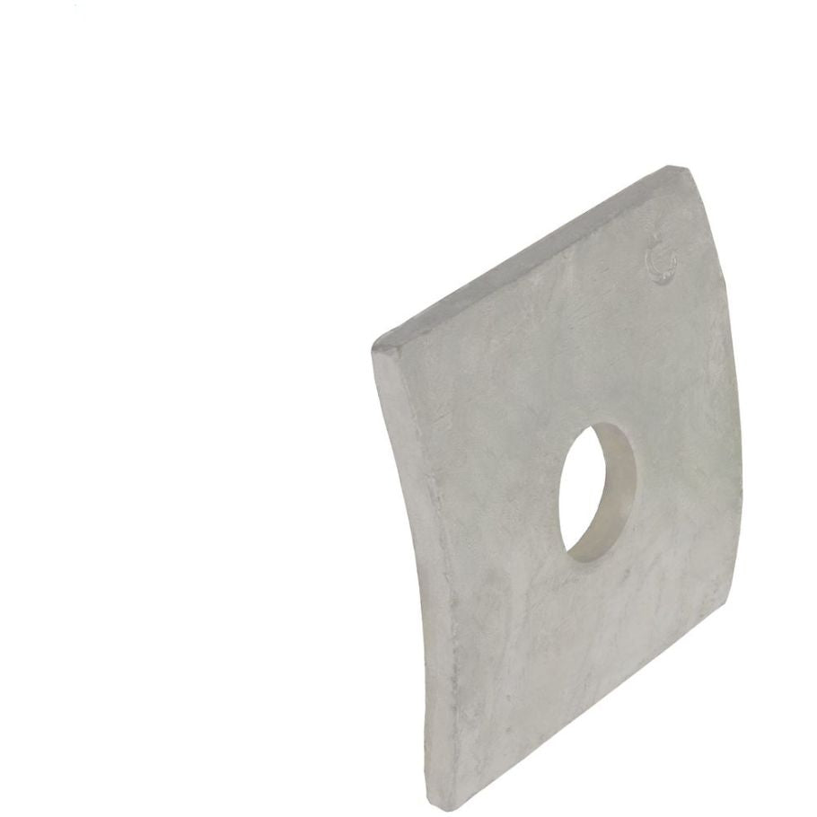 Curved Square Washer, 7/8 in., 4 in. Square
