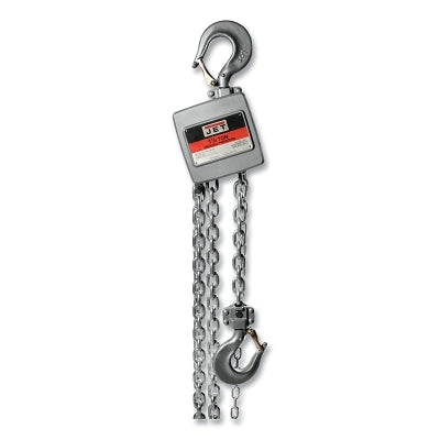 AL-100 Series Hand Chain Hoist, 1-1/2 ton, 15 ft Lift, 1 Fall, 72 lbf