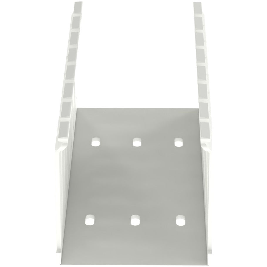 Type G Wide Duct, PVC,3 in. X 3 in. X 6 FT., White