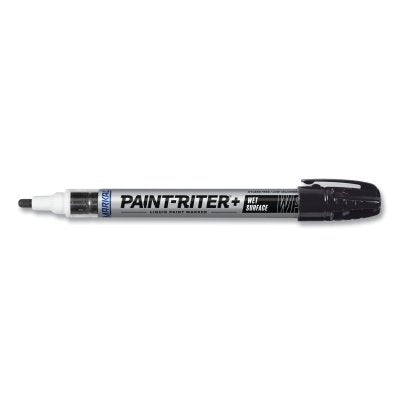 Paint-Riter+ Certified Liquid Paint Marker, Black