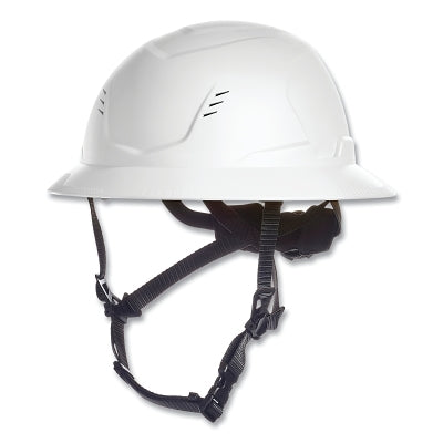 V-Gard H2 Safety Helmet, Type II, Full Brim, Rachet Suspension, Vented, White