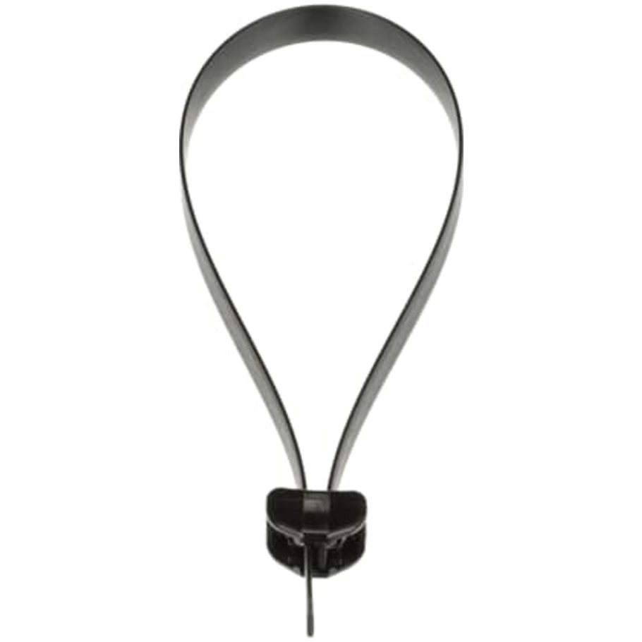 Deltec 13.50 L x 0.50 in. W Weather Resistant Black Acetal Pre Cut Cable Straps With Double Locking Head