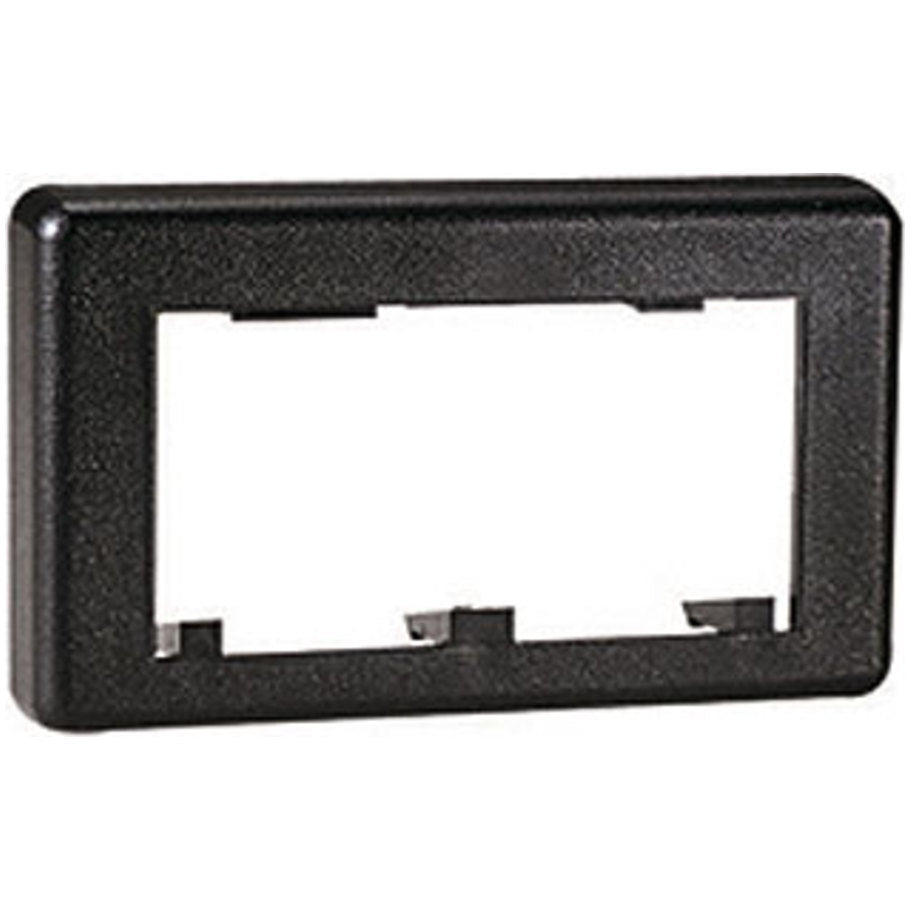 Modular Furniture Faceplate Extender, Black