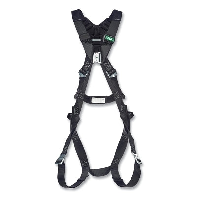 V-FORM Arc Flash Harness, Back D-Ring, Extra Large, Quick-Connect Leg Straps