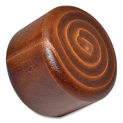 Split and Solid Face Hammer Replacement Face, 2 in dia, Natural, Soft Face Tip, Rawhide