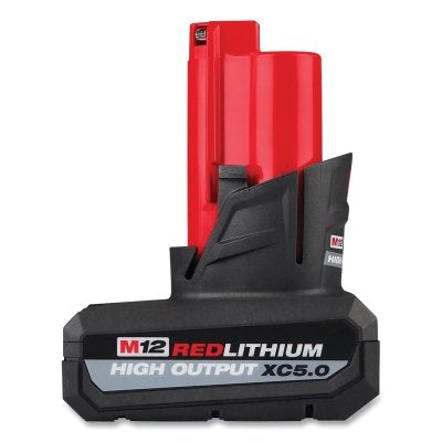 M12 Redlithium High Output Battery Pack, XC5.0