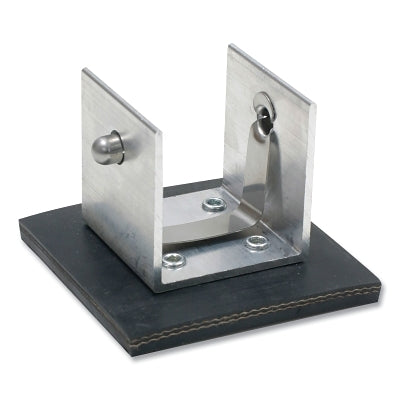 Aluminum Pump Jack Replacement Part, Pole Foot, 8.5 in L, 8.5 in W, 3.5 in H