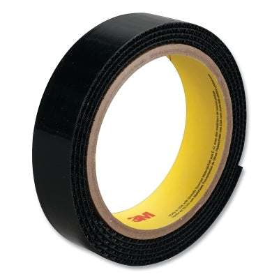 3M 021200-86243 Hook Fastener, SJ3526N, 1 in W x 50 yd L, 3 mil Thick, Black