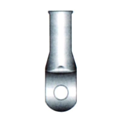 Cable Lug, 21/64 in Stud Hole, 0.334 in Barrel, 2 to 6 Cable Cap,