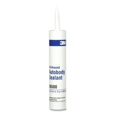 3M 051135-08500 All Around Autobody Sealant, 0.1 gal, White